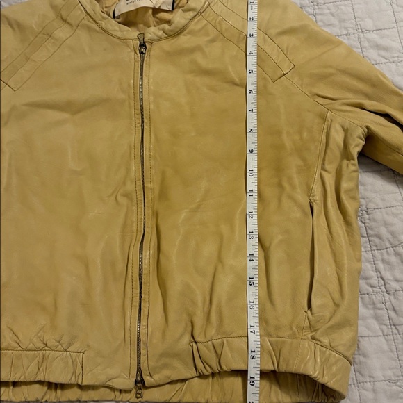 Vintage Marni butter yellow leather jacket - Picture 10 of 10